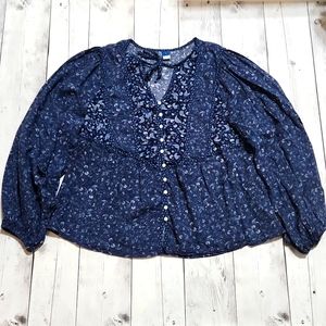 Old Navy Medium Floral Blouse
